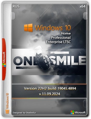 Windows 10 x64 Русская by OneSmiLe 19045.4894