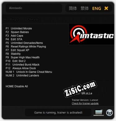 Aimtastic: ТРЕЙНЕР И ЧИТЫ (V1.0.66)