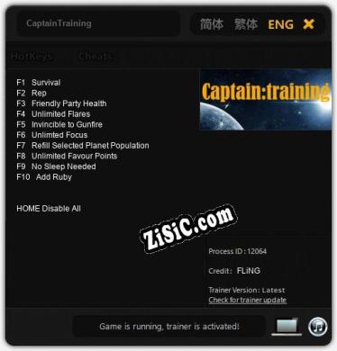 CaptainTraining: ТРЕЙНЕР И ЧИТЫ (V1.0.8)