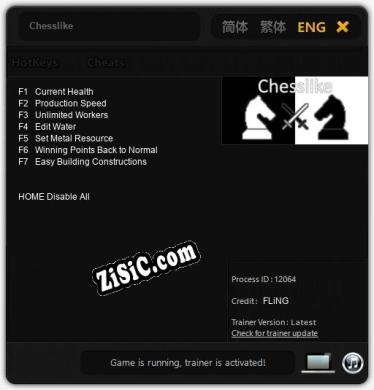 Chesslike: Трейнер +7 [v1.9]