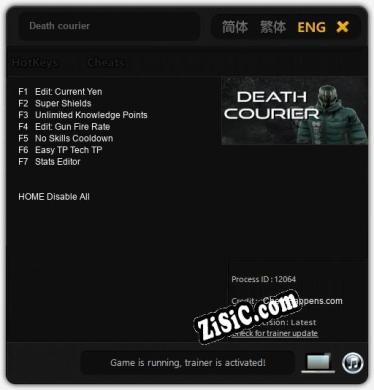 Death courier: Трейнер +7 [v1.6]