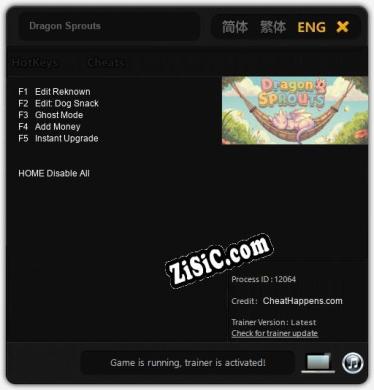 Dragon Sprouts: Трейнер +5 [v1.4]