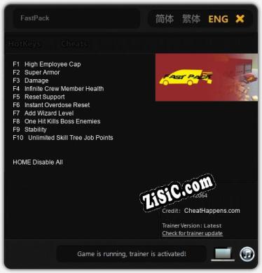 FastPack: Читы, Трейнер +10 [CheatHappens.com]