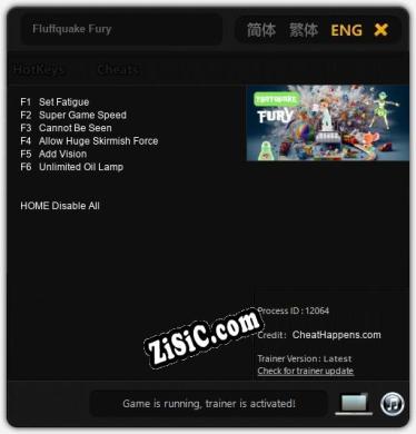 Fluffquake Fury: ТРЕЙНЕР И ЧИТЫ (V1.0.25)