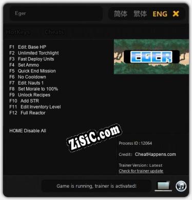 Трейнер для Eger [v1.0.2]