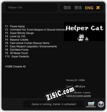 Helper Cat: Читы, Трейнер +10 [dR.oLLe]