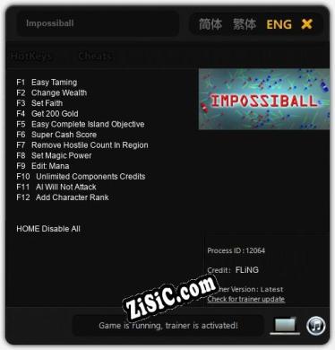 IMPOSSIBALL: Читы, Трейнер +13 [CheatHappens.com]