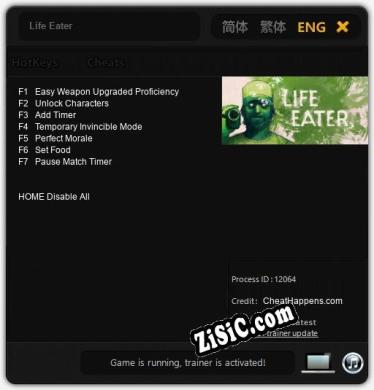 Life Eater: ТРЕЙНЕР И ЧИТЫ (V1.0.64)