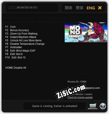 Трейнер для 星塔星夜MONOBEHEVO [v1.0.3]