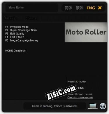 Moto Roller: ТРЕЙНЕР И ЧИТЫ (V1.0.26)