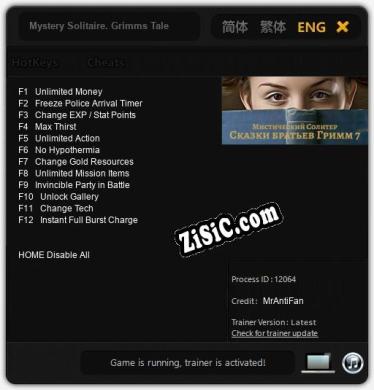 Mystery Solitaire. Grimms Tales 7: ТРЕЙНЕР И ЧИТЫ (V1.0.35)