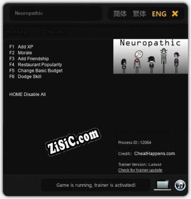 Трейнер для Neuropathic [v1.0.1]