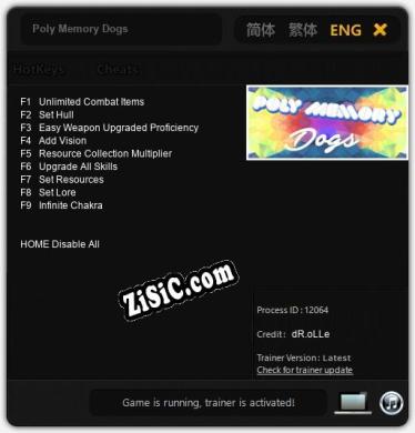 Poly Memory Dogs: Трейнер +9 [v1.8]