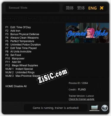 Sensual Slots: ТРЕЙНЕР И ЧИТЫ (V1.0.44)