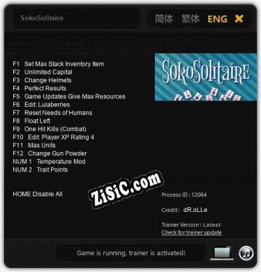 SokoSolitaire: Читы, Трейнер +14 [dR.oLLe]
