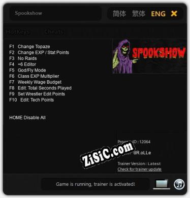 Трейнер для Spookshow [v1.0.4]