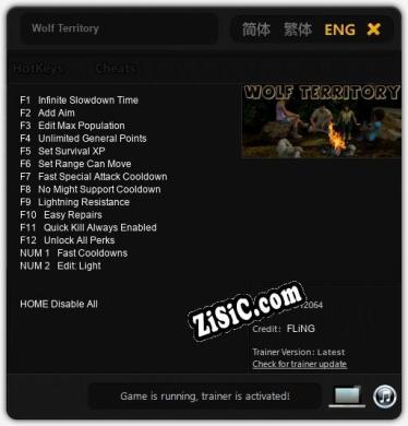Wolf Territory: Читы, Трейнер +14 [FLiNG]